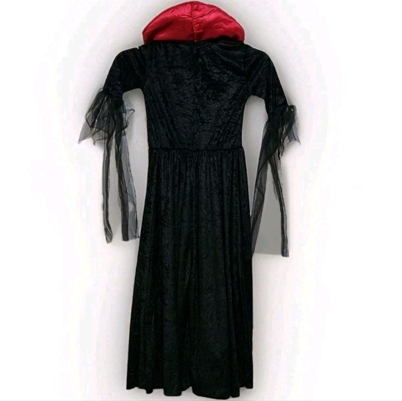 Spirit Girls S (4-6) Victorian Vampiress Halloween Costume (Flaw) - Picture 2 of 8